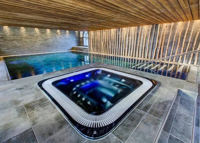 The Drus Luxury With And Indoor Pool Apartman